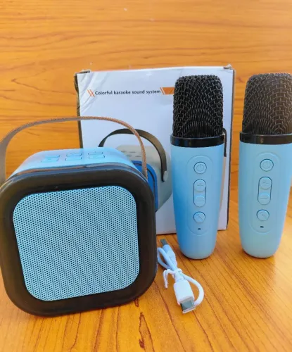 Caixinha Karaoke Bluetooth - Nova - Entregamos