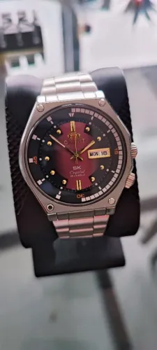 Orient Super King Três Estrelas Crystal Automático 22j Revival Lindo ! 