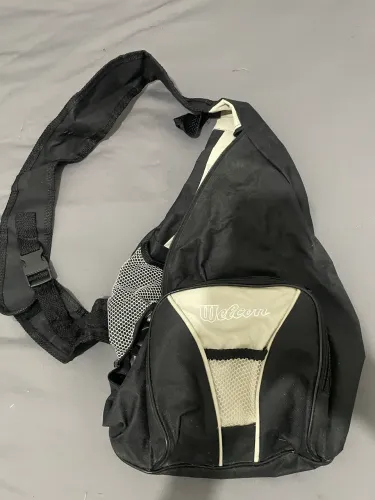 Bolsa Transversal / Mochila de Ombro Welcon Preta