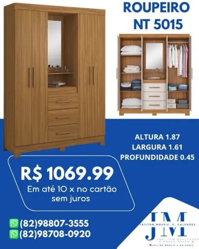 PROMOÇÕES ROUPEIRO NT 5015