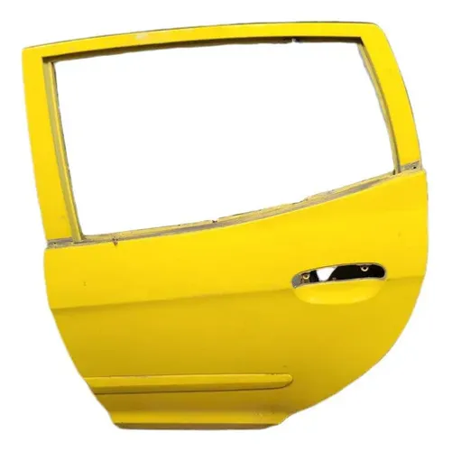 Porta Traseira Esquerda Kia Picanto 2008/2010 Amarelo Traseira Direita Amarelo