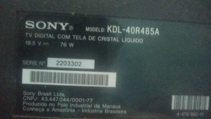Vendo tv Sony ótimo preço excelente estado 40 polegadas 