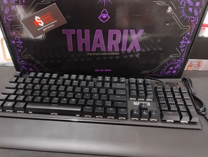 Teclado mecânico gamer loja store world 