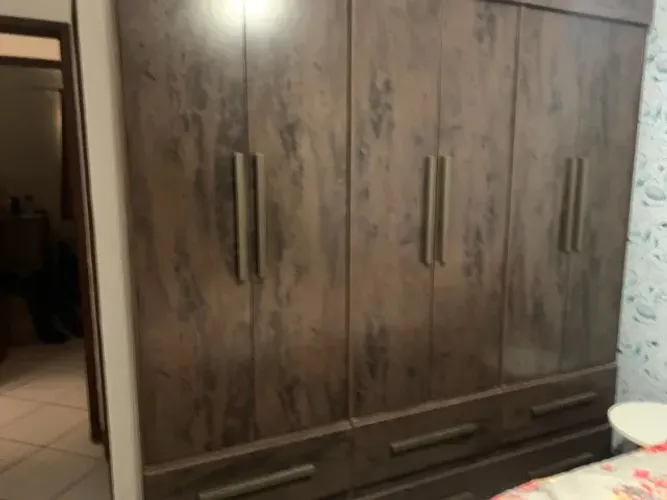Guarda-roupa Casal 6 Portas 6 Gavetas Araplac Maia