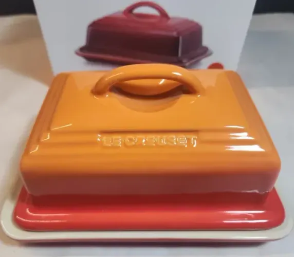 Manteigueira Laranja Le Creuset