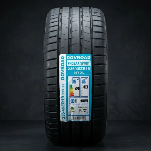 Pneu 235/45R19 Dovroad Prozax Sport - Novo c/ Instalação Grátis R$820