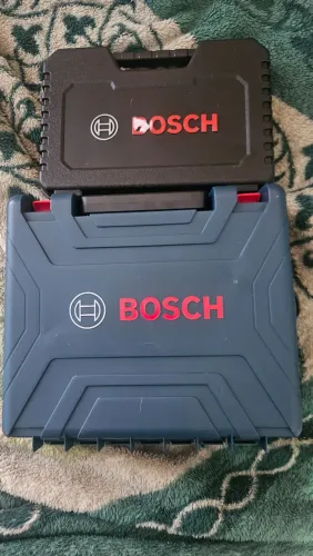 Furadeira De Impacto Brushless 18v Gsb 185-li Bosch Com Maleta e Jogo De Brocas Bits 103