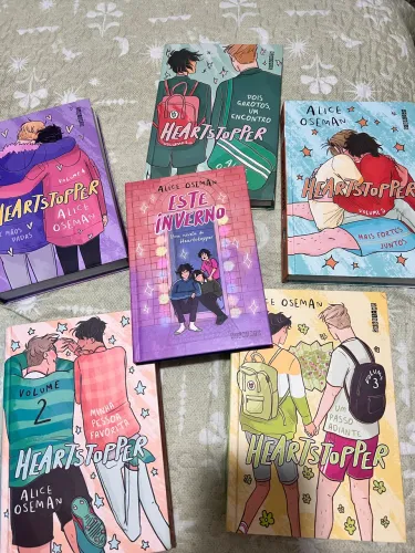 Coleção Livros HQ Heartstopper