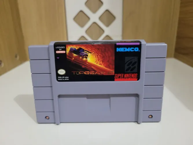 Top gear 2 snes super nintendo