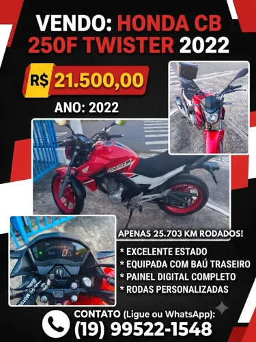CB Twister 250 2022