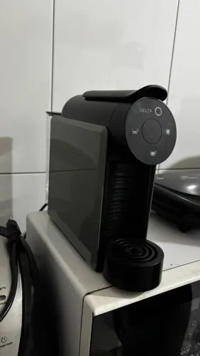 Cafeteira Delta Q Cápsulas MiniQool Cinza