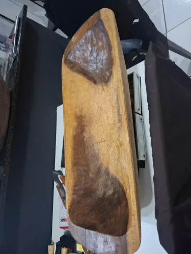 Gamela de madeira