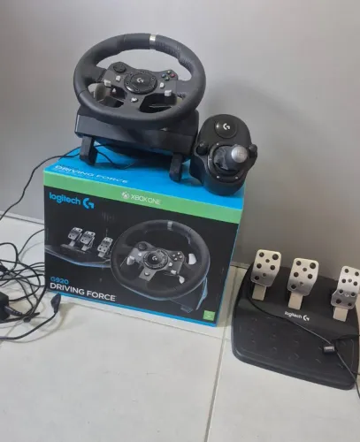 Kit Volante G920 + Câmbio Driving force - LOGITECH