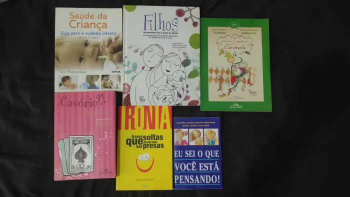 Lote livros maternidade, livros infantis, casório ?, saúde da criança, filhos