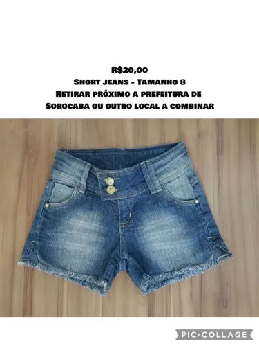 Roupa Menina Tamanho 8 Verão
