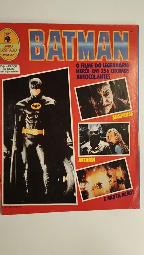 Álbum de Figurinhas Batman O Filme 1989