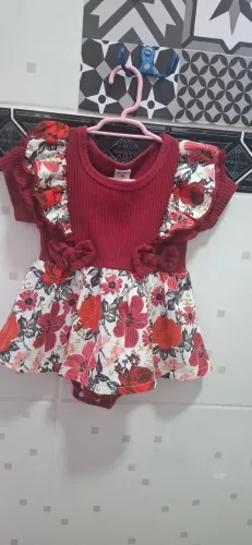 Vestido menina 6 meses a 1 ano