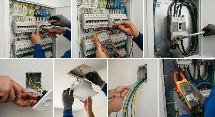 Eletricista disponível