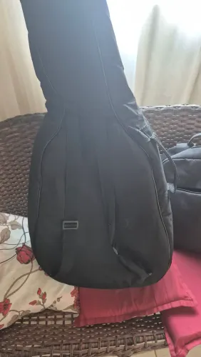VENDO VIOLÃO FOLK SHEBY + SUPORTE + CAPA