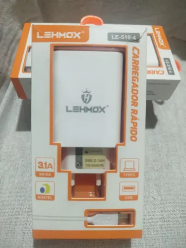 Carregador Lehmox Tipo C , saída 3.1