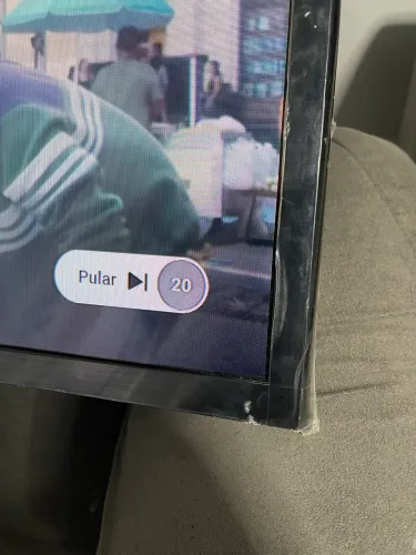Tv Samsung 32 no plastico pouco tempo de uso 