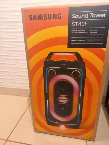 Caixa de Som Samsung SoundTower MX-ST40F Preto 160W