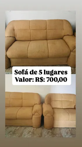 Sofá de5 lugares