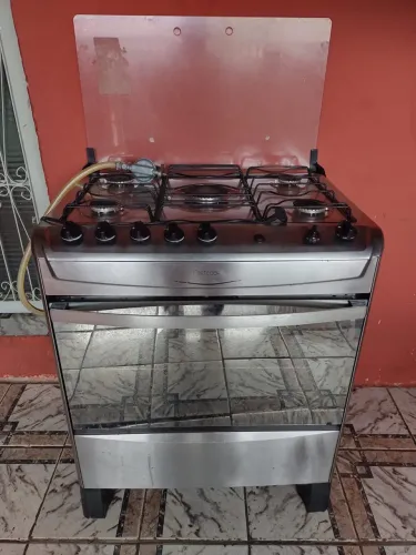 Fogão Brastemp 5 Bocas Inox - Funcionando Perfeitamente | Bem Conservado