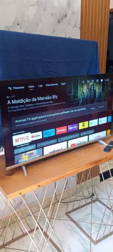 TV Android - 43" Usada poucas Vezes