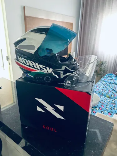 Capacete Norisk Ff302 Grand Prix South África Do Sul tam 56