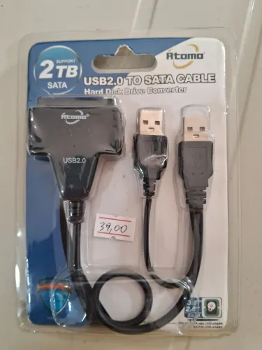 Cabo Adaptador USB 2.0 para Sata 