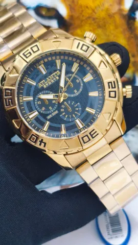 Relógio masculino novo original prova d'água 
