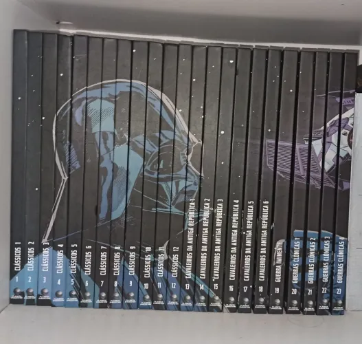 Coleção Star Wars capa dura planeta Deaugustini