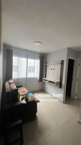 Alugo smart vista do sol 1| Mobiliado | Climatizado | Lírio do Vale | 3ª andar