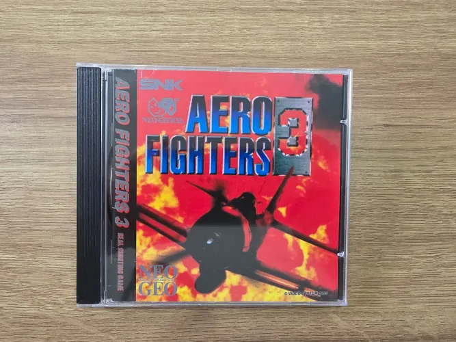 Jogo Aero Fighters 3 Neo Geo Cd prensado de qualidade 