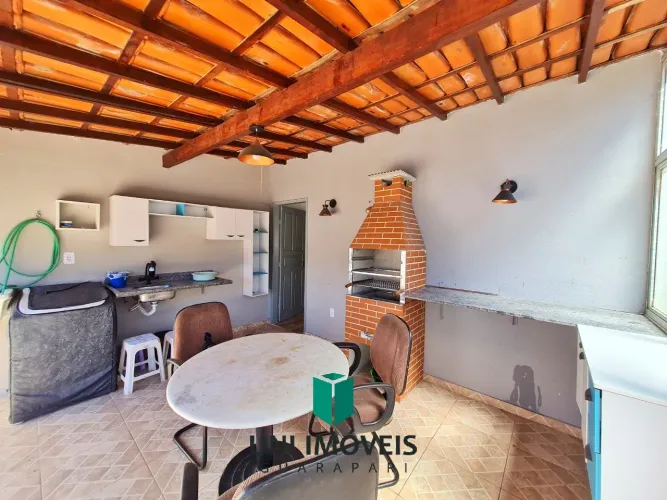 Cobertura duplex 3 quartos e espaço gourmet á venda na Praia do Morro - Guarapari