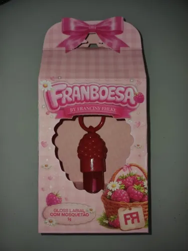 Gloss Labial da Fran de Framboesa