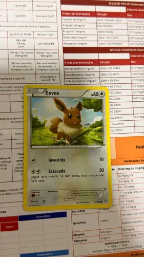 Carta Pokémon Eevee Comum 63/98 - XY Origens Antigas / Ancient Origins - Português