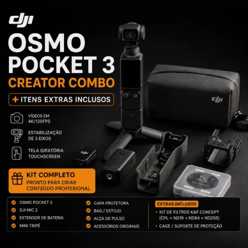 DJI Osmo Pocket 3 - Creator Combo
