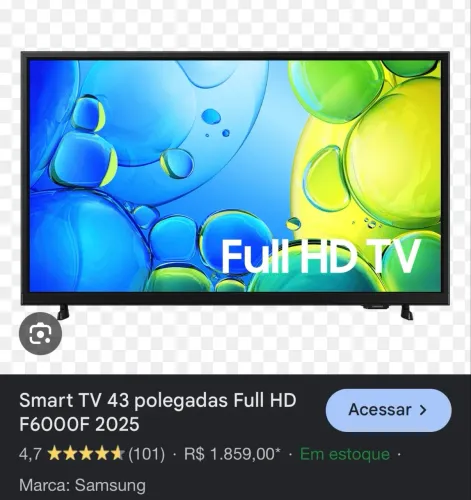 Tv Samsung Smart 43?