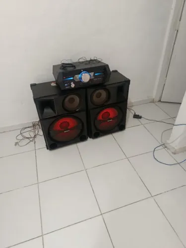 Mini sistem Sony shake 5, 2000w RMS top lindo,aceito Xbox séries s ou Nintendo switch OLED