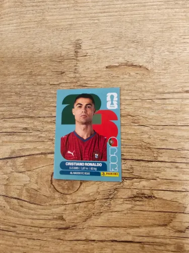 Figurinha Copa do Mundo 2026 Panini - Cristiano Ronaldo (POR15)