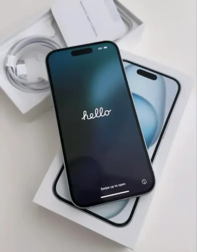 iPhone 15 128GB Preto (Novo) LACRADO
