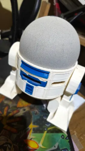 Alexa acho 5 geração + suporte não r2d2