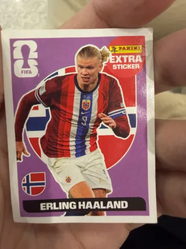Figurinha 2026 Legend Roxa Erling Haaland