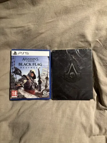 Assassins Creed Black Flag Resynced- Steelbook + Jogo (lacrado)- PS5