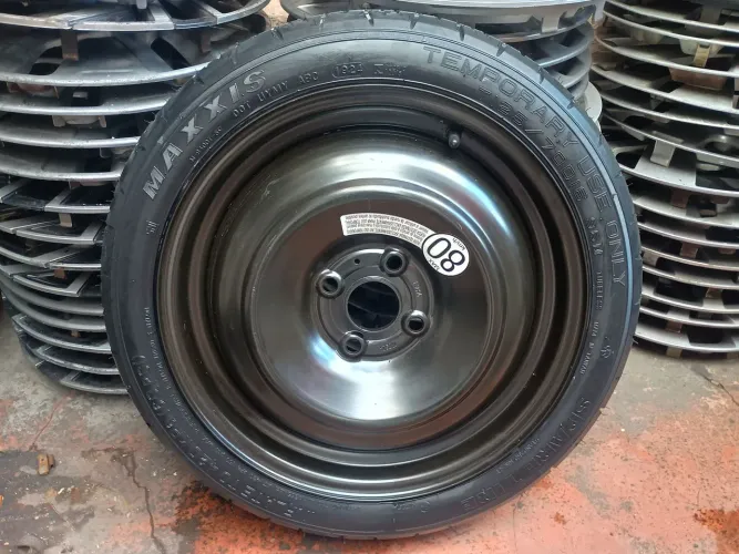 Estepe fino aro 16 ou aro 15 de ferro original Toyota yaris e Etios 