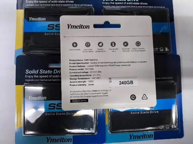 SSD 240Gb NOVO LACRADO