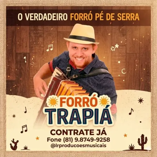 FORRÓ PE DE SERRA R$: 350,00