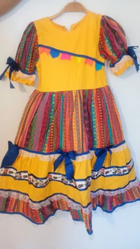 Vestido de quadrilha junina